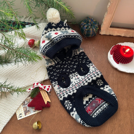 Sweater Pet Clothing Waterproof Delicately Soft Keeps Cats Warm And Dogs Cozy