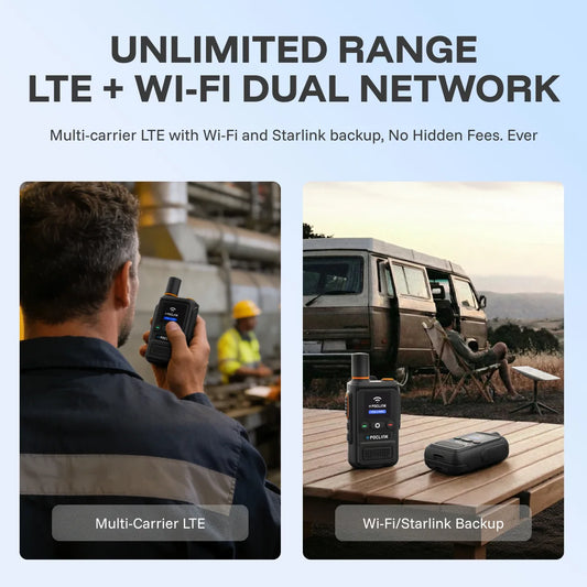 POC-1 Pro 4G + Wi-Fi Global Walkie Talkie
