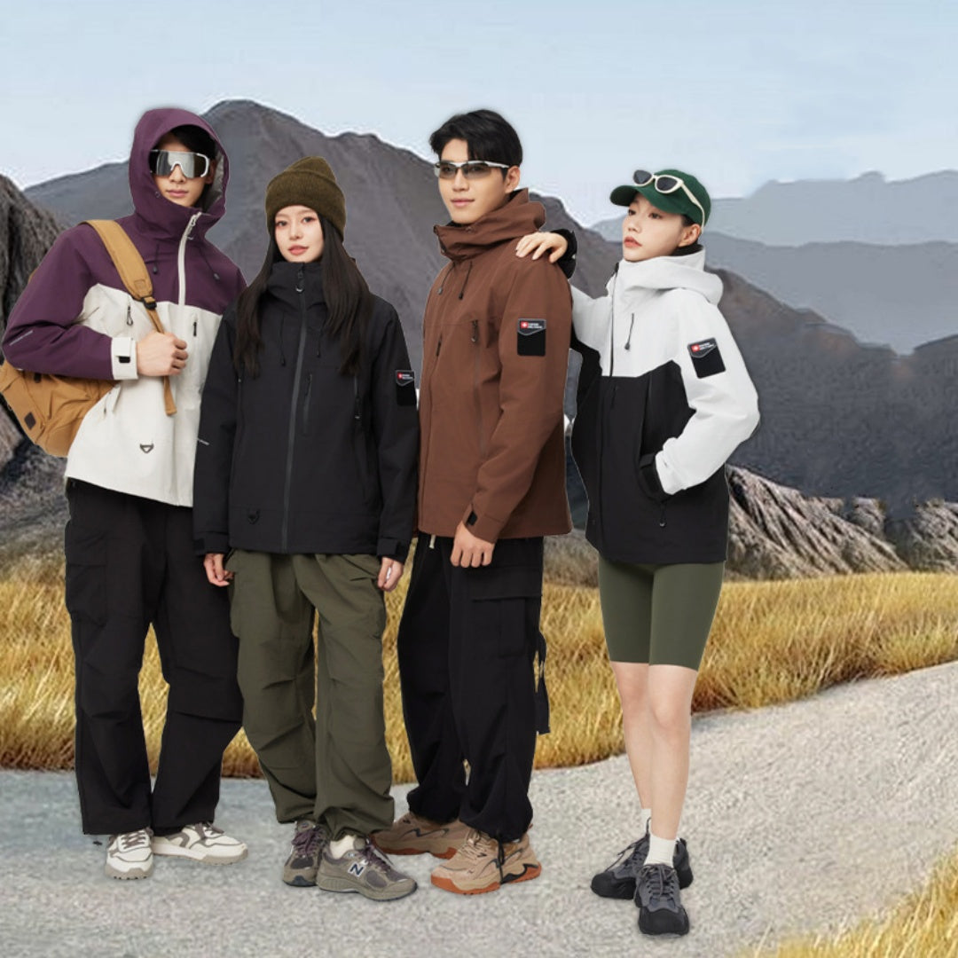 Autumn And Winter Outdoor Keep Warm Waterproof Mountaineering Fishing Camping Couple Jacket