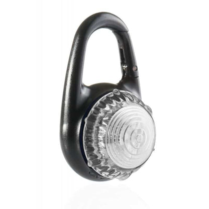 Guardian Tag-It LED Clip-On Safety Light – Rugged Waterproof Carabiner, 5km Omnidirectional Visibility, Steady/Flashing Modes for Pets, Packs, and Outdoor Safety