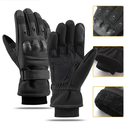 Winter Cold-proof Windproof Military Outdoor Sport Gloves (Black/Green/Brown)