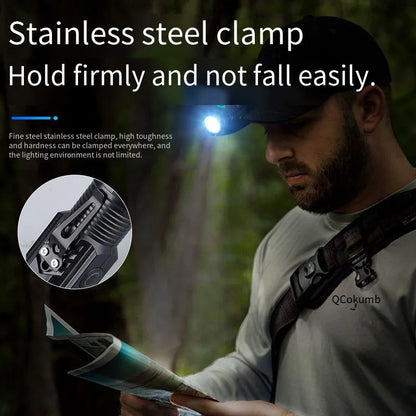 Ultra Bright Mini Torch 3LED Tactical Flashlight | USB Rechargeable for Hiking and Camping