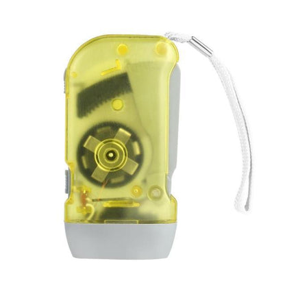 Adjustable Super Bright LED Light Hand Press Flashlight Waterproof Wind Up Light Hand Crank Flashlight Torch Light Crank Lamp Power For Hiking Outdoor Home Camping
