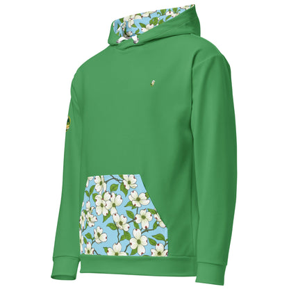 White Dogwood Fever Golf Hoodie - Limited Edition
