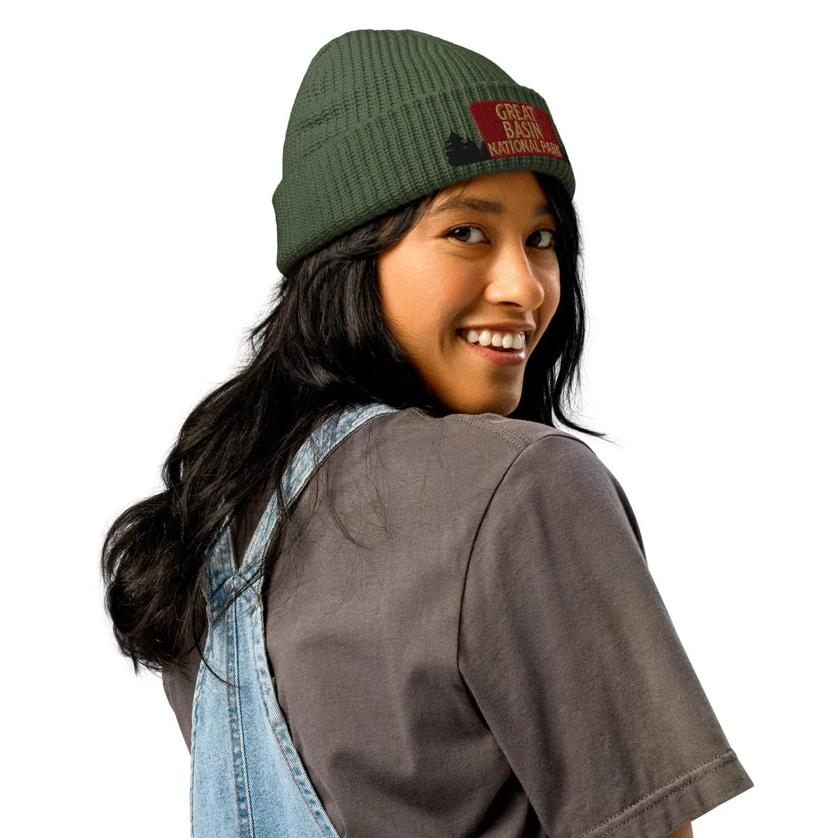 Great Basin National Park Embroidered Wharf Style Beanie